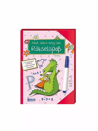 CARLSEN VERLAG | Mein Wisch-Weg-Set - Rätselspaß | 